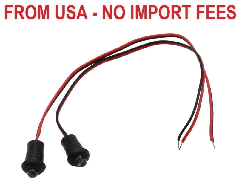 12v Car Theft Deterrent Light Red LED Flashing Dummy Alarm Warning Security Ligh