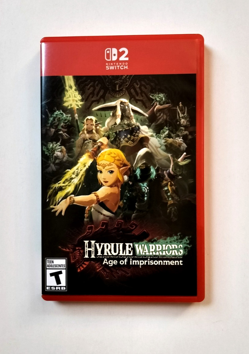 Authentic Box Case Nintendo Switch 2 for Hyrule Warriors Age of Imprisonment SW2
