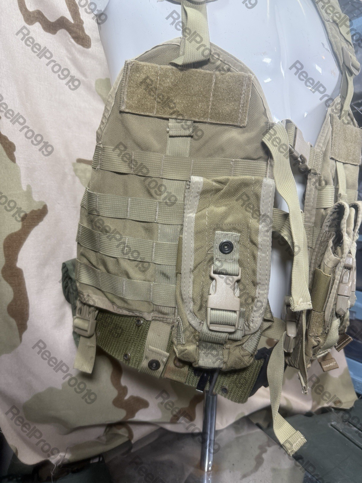 BDS Tactical V-Ops Split Front Chest Rig Custom Built MARSOC Tactical Pouch USGI