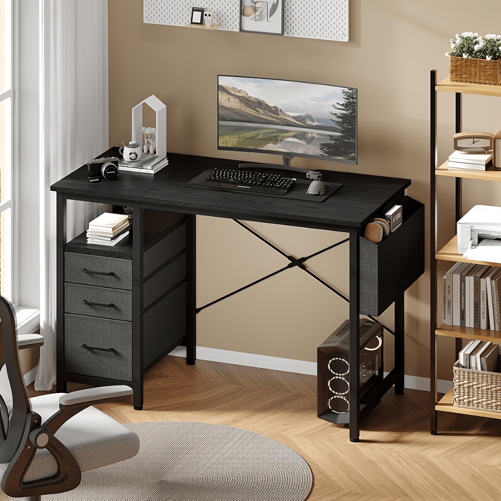 39" Computer Desk with Storage