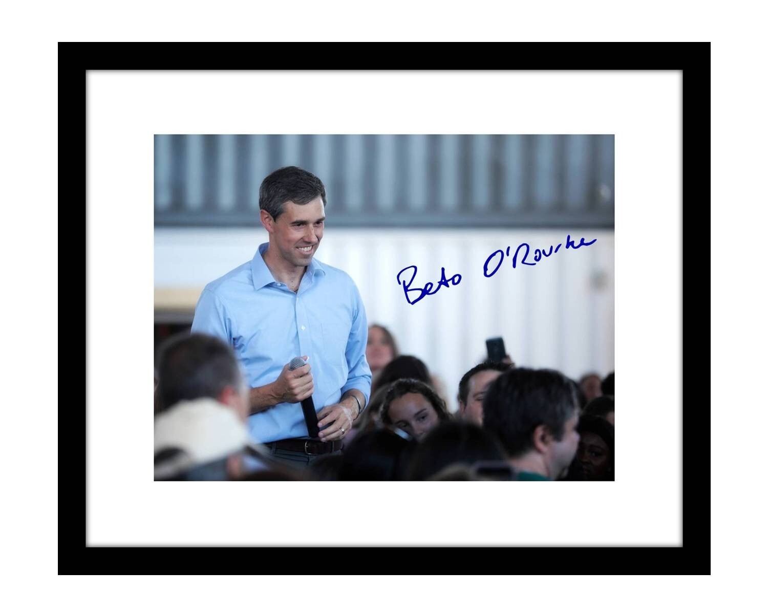 Beto O'Rourke 8x10 photo print autographed El Paso Biden politician