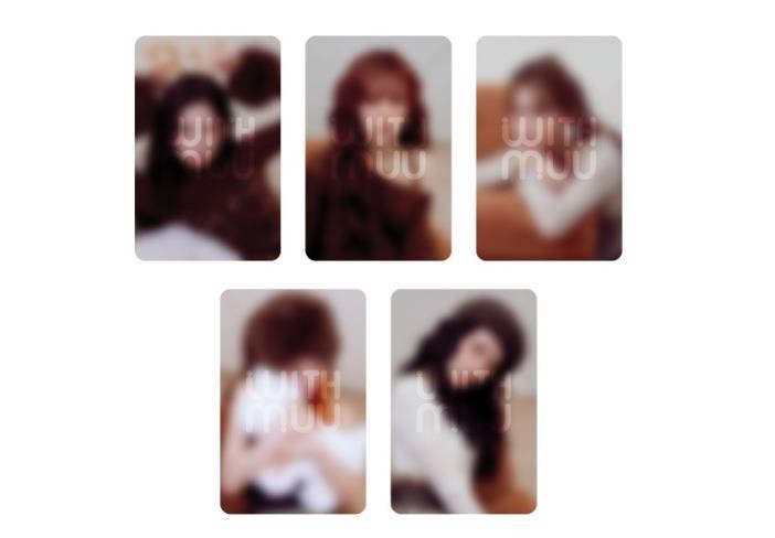 RED VELVET 2026 SEASON'S GREETINGS WITHMUU POB PHOTOCARD PHOTO CARD ONLY