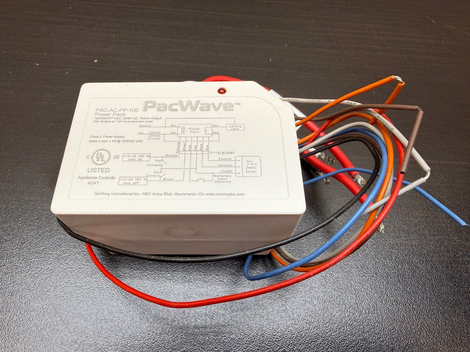 NEW PacWave PSC-AC-PP-100 Power Pack Class 2 Output Power Supply/Low Voltage