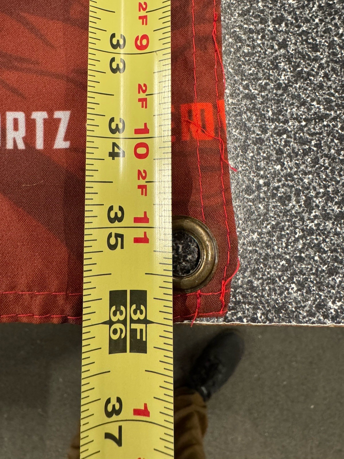 GI SPORTZ promotional banner - RARE!