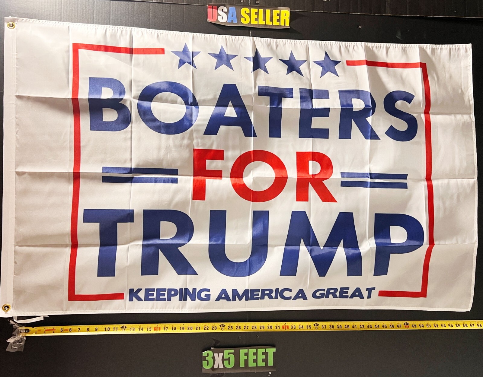 Donald Trump Flag FREE USA SHIP Boaters W Dorm Man Cave America USA Sign 3x5'