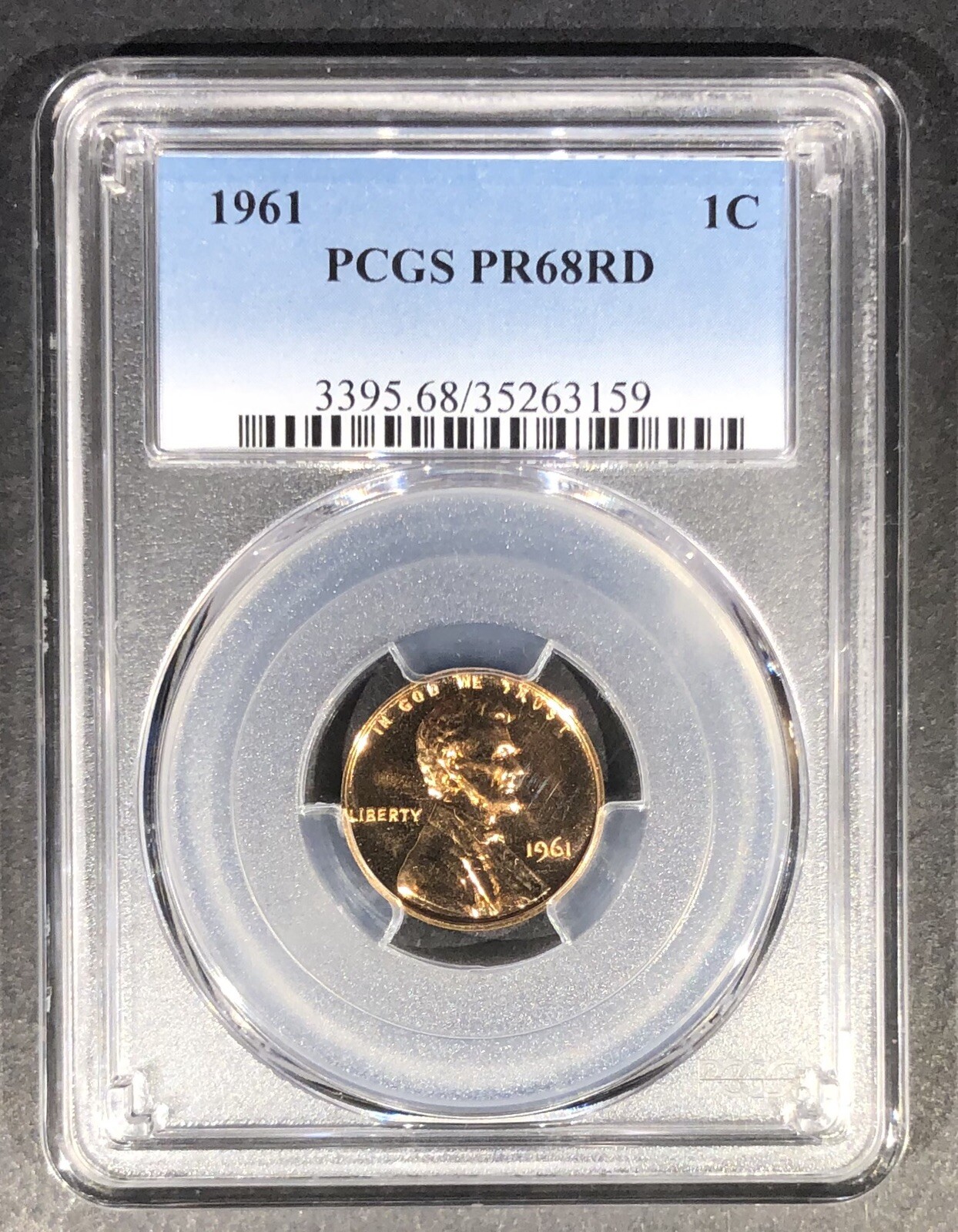 1961 Proof Lincoln Memorial Cent PCGS PR-68 RD, Buy 3 Items, Get $5 Off!!