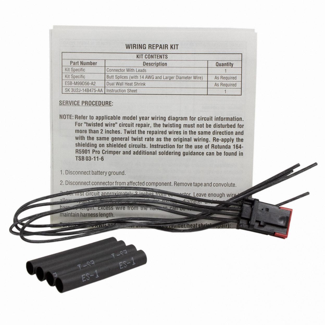 Motorcraft OEM Steering Column Connector for Ford C-Max 2015 WPT-582