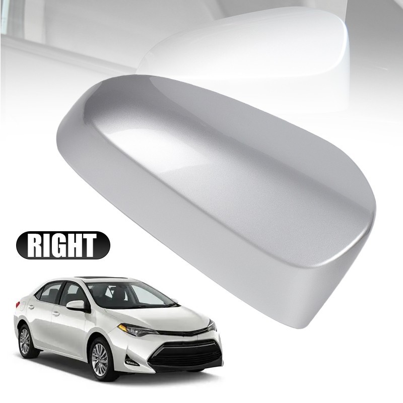 Right Passenger Side Mirror Cover Cap 2014-2019 Toyota Corolla W/O Turn Signal