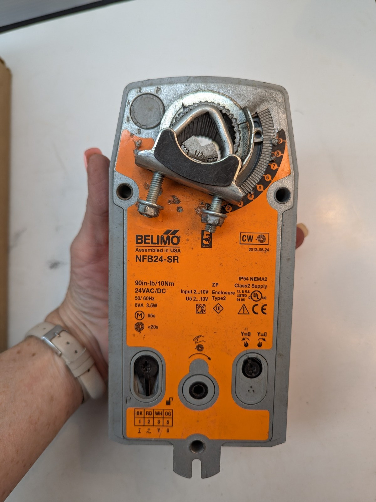 BELIMO AFX24-S Damper Actuator NFB24-SR 24VAC/DC 6VA 3.5W Set