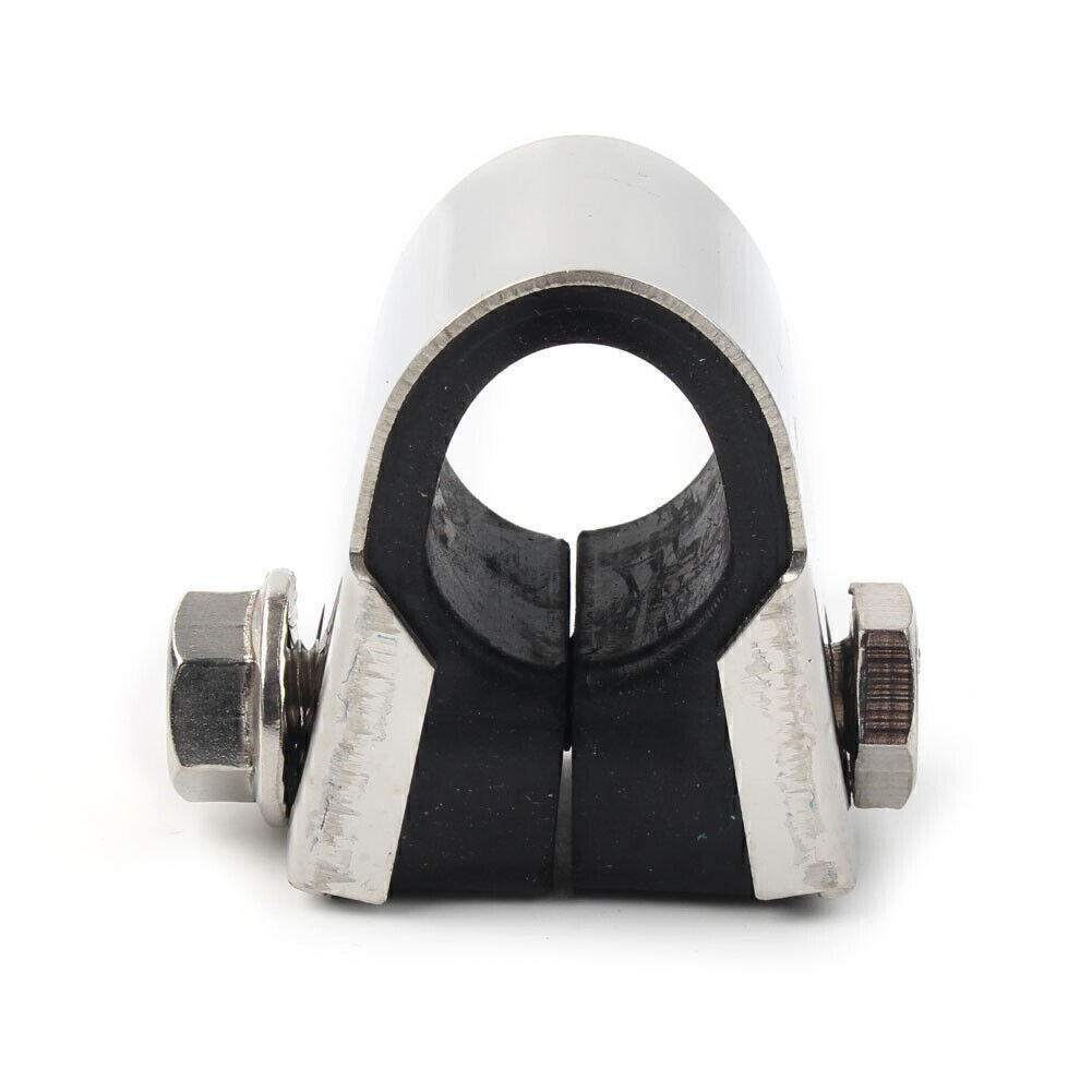 Speedo Clamp Gauge Rubber For 7/8" 1" Handlebar Mounting Bracket Motorcycle