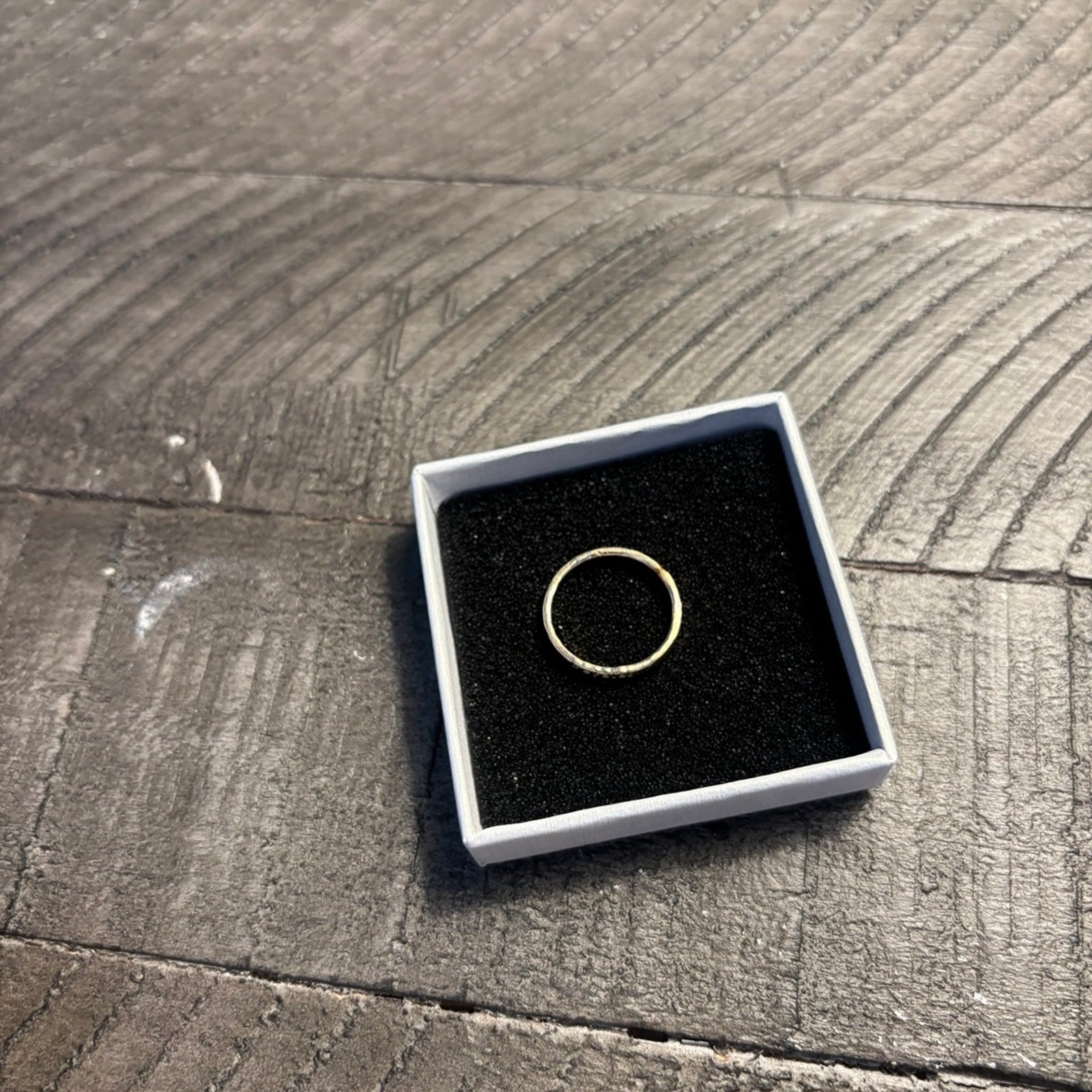Stackable Dainty “Persist” Ring Size 6