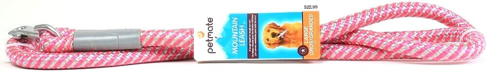 One Petmate For Tough Terrain 1/2" X 6ft Large Hot Pink Mountain Leash