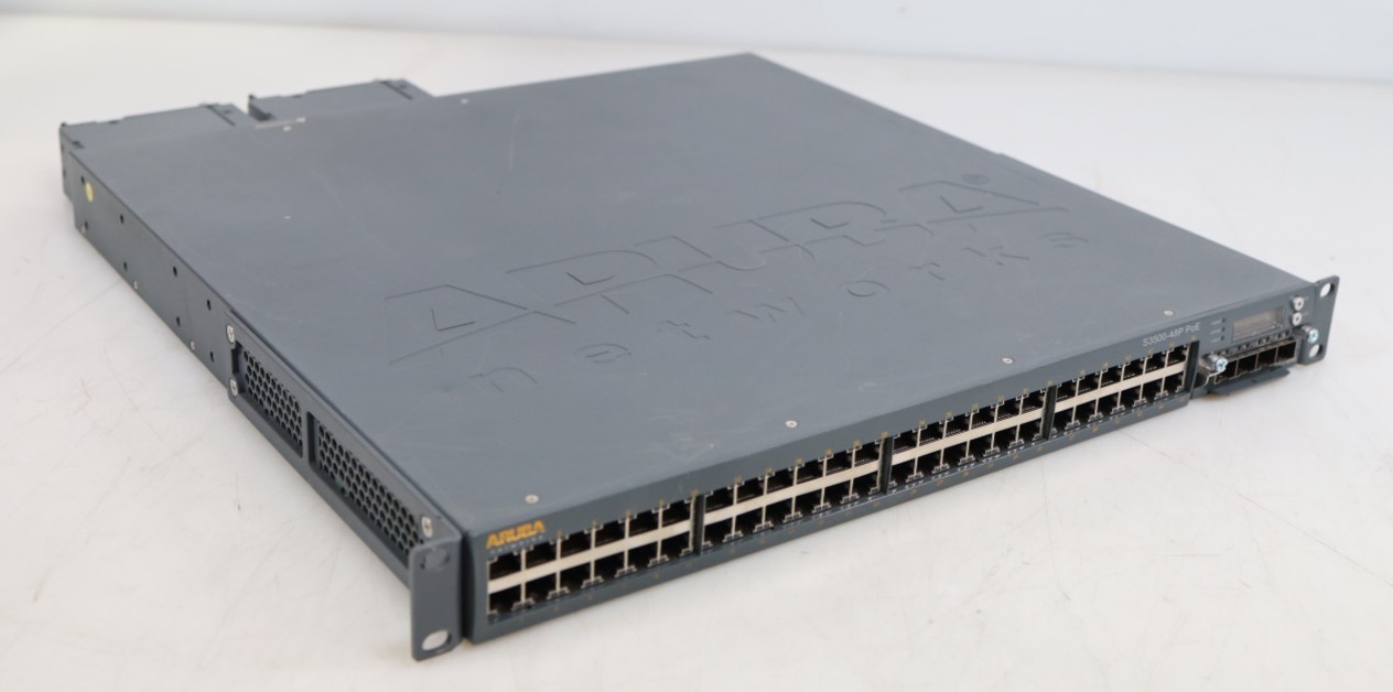 HPE Aruba Networks S3500-48P 48x Gigabit PoE Switch