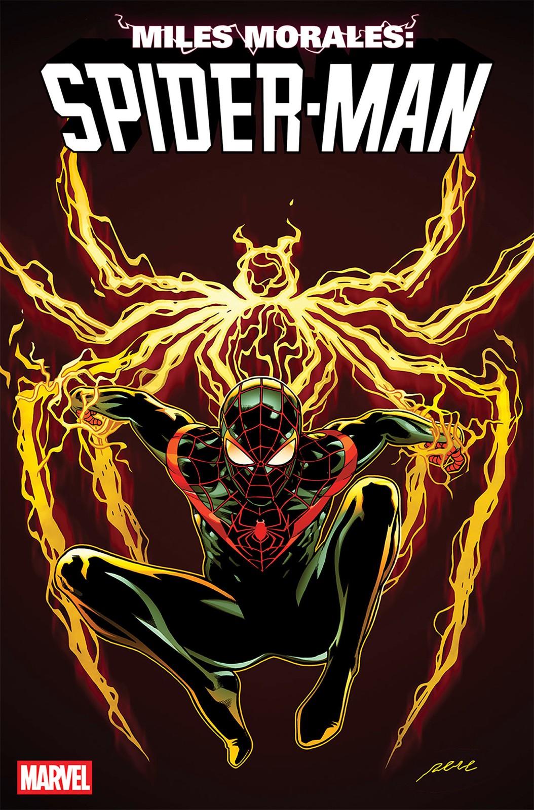 Miles Morales: Spider-Man #1 Pere Perez Foil VAR Pre Order 8/12/26 Marvel Comics