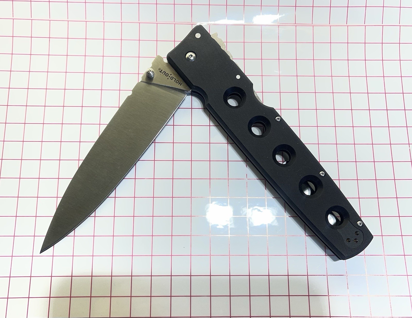 Cold Steel Hold Out Lockback Folding Knife 6" CPM-S35VN Steel