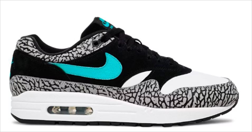 atmos × Nike Air Max 1 Premium Retro Elephant 908366-001 US Men's 4-14