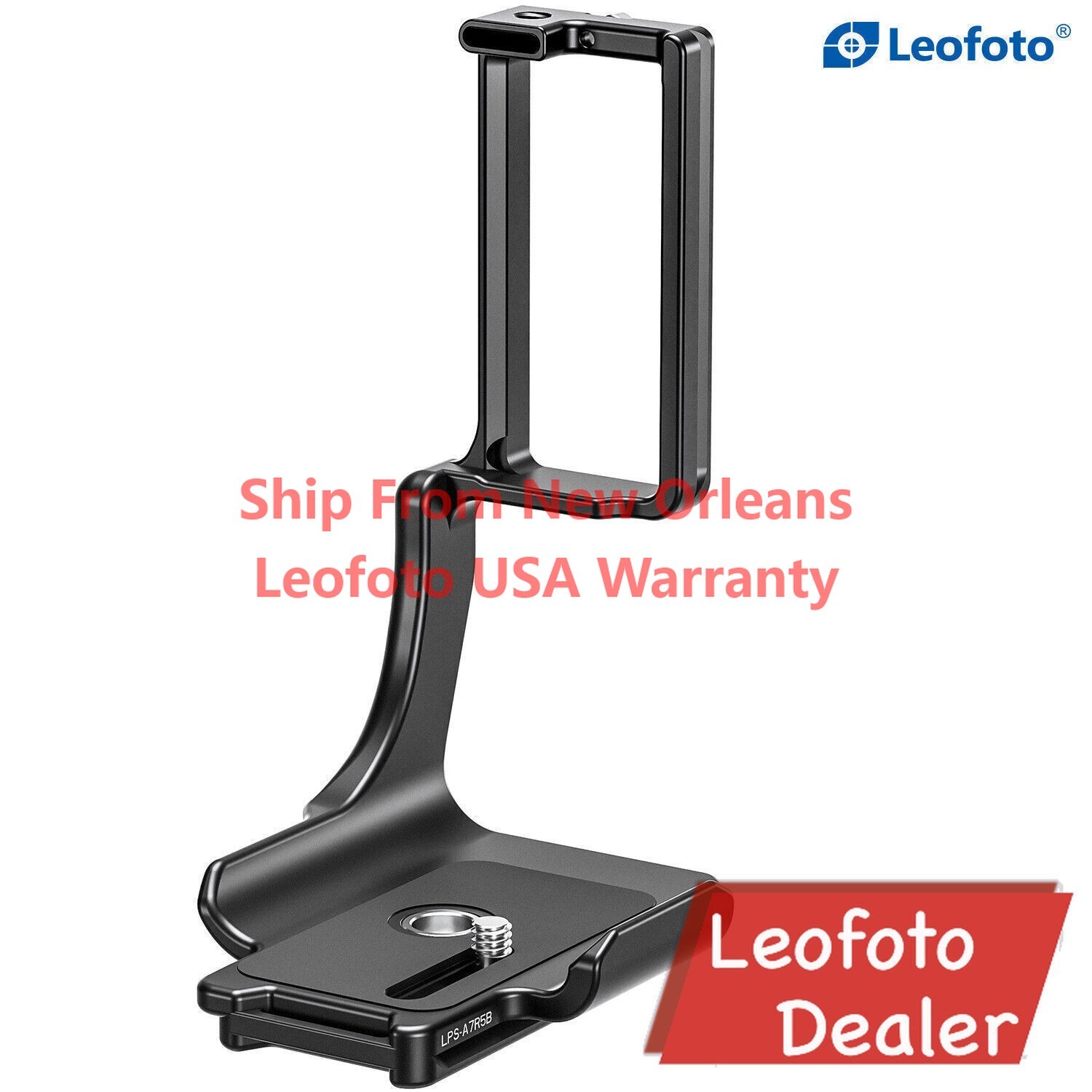 Leofoto LPS-A7R5B L Plate for Sony A7R5 with Battery Grip  Arca
