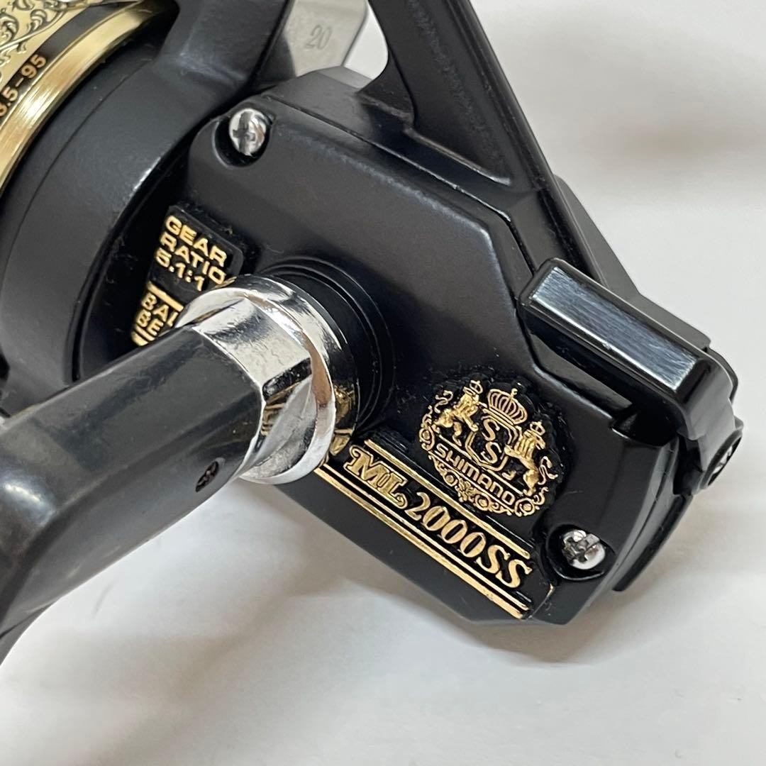 Old SHIMANO ML2000SS Small Spinning Reel
