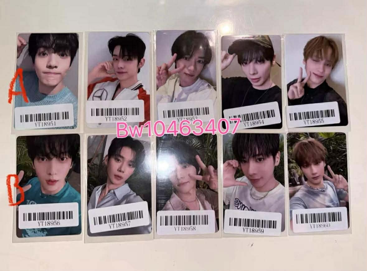 TXT OFFICIAL The Star Chapter: TOGETHER KMS 2.0 KMSTATION POB PHOTOCARD