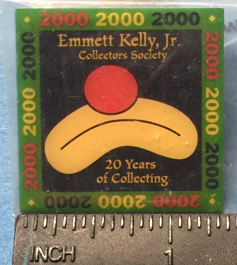 Emmett Kelly Jr Pin NEW 2000 Statue Collectors Society Vtg. Memorabilia Souvenir