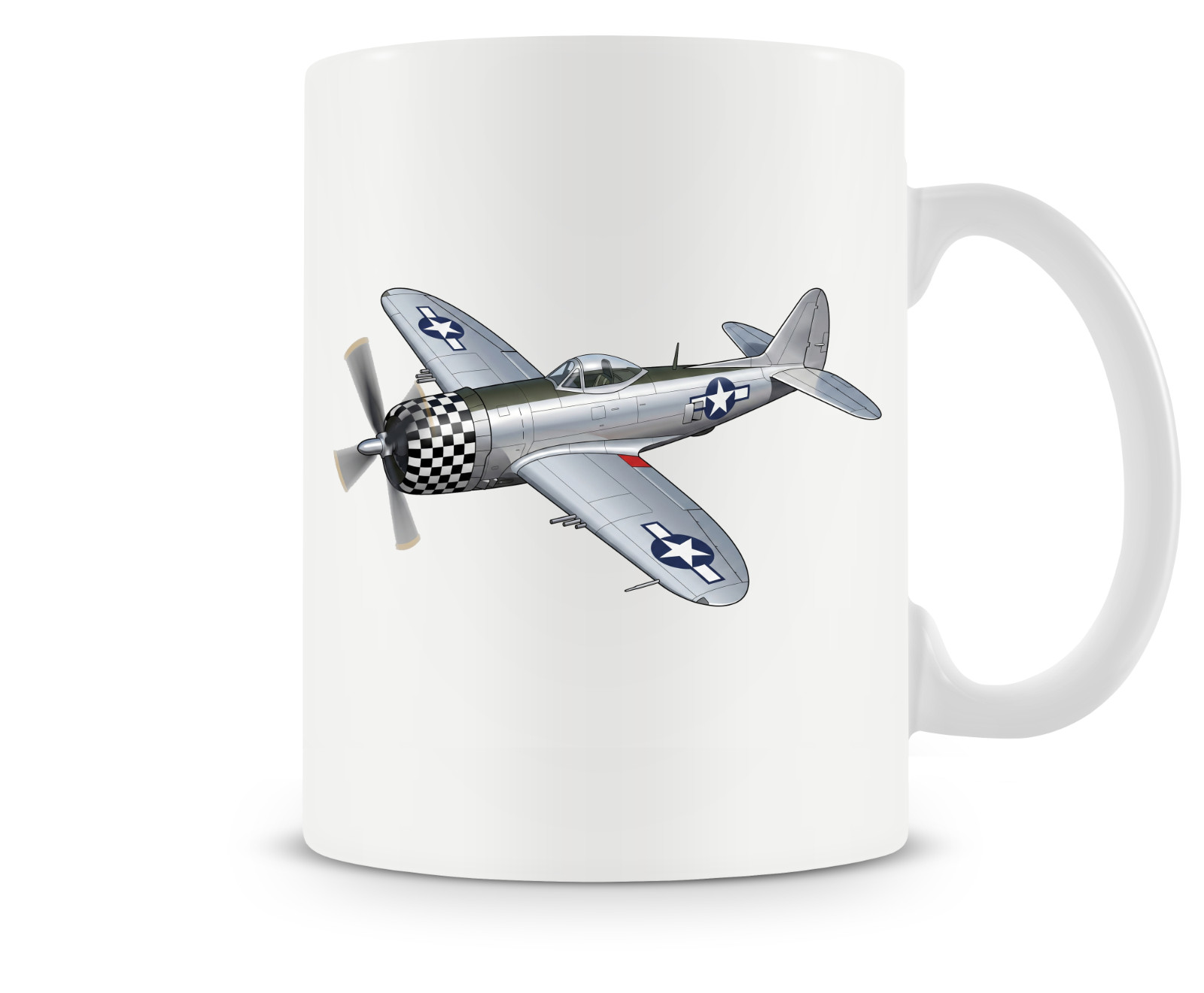 Republic P-47 Thunderbolt Ceramic Coffee Mug - 15oz.