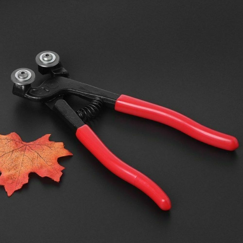 Glass Caliper Cutter Pliers Ceramic Mosaic Nippers Round Nose Cutting Wheel Tool