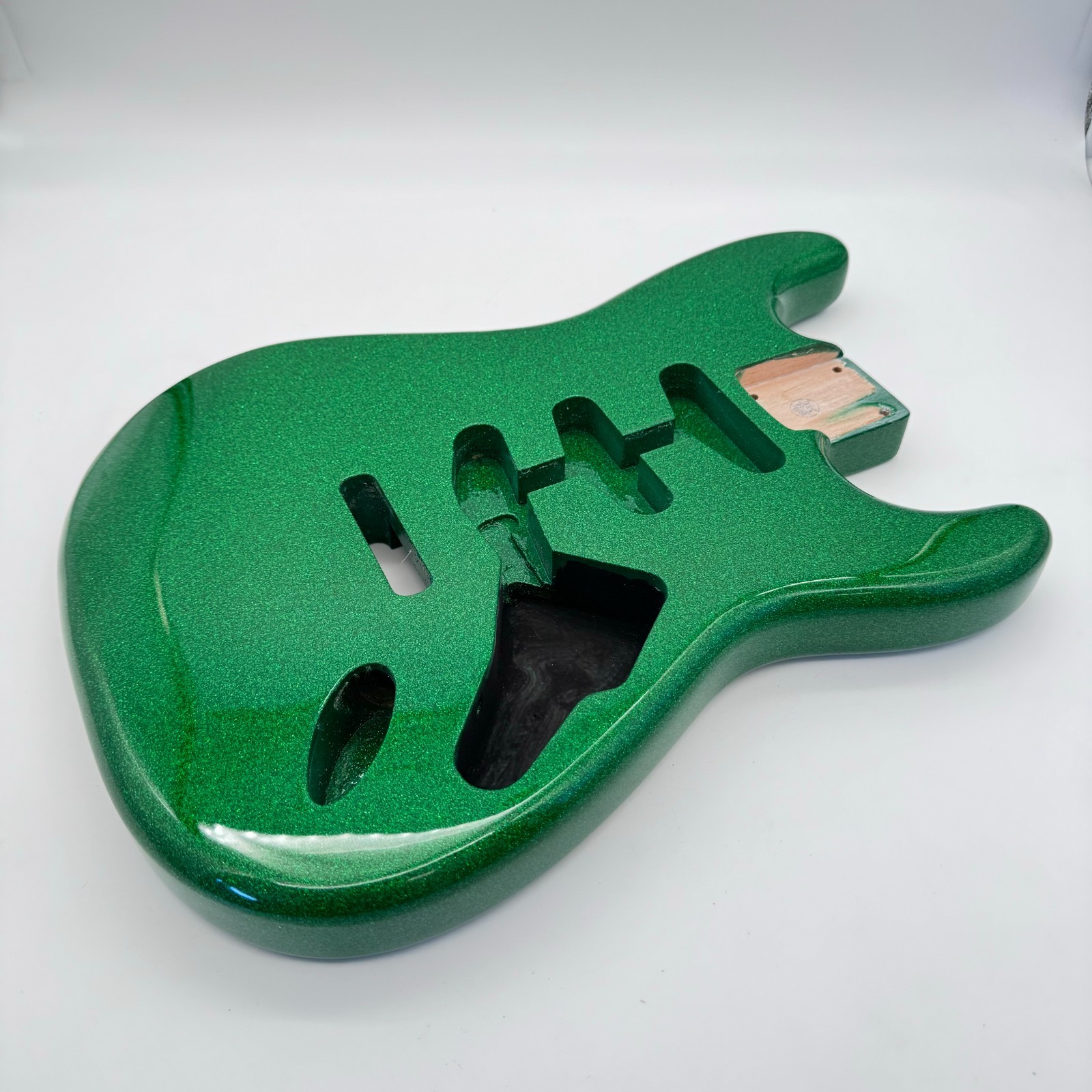 HooDoo Stratocaster Body Alder Sparkle Green hsb6418