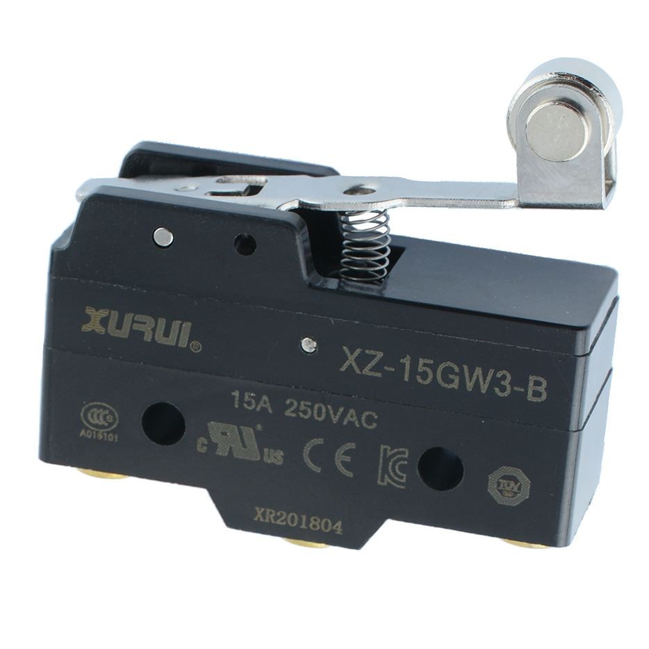 Short Roller Lever Z Series Microswitch SPDT 15A 250VAC