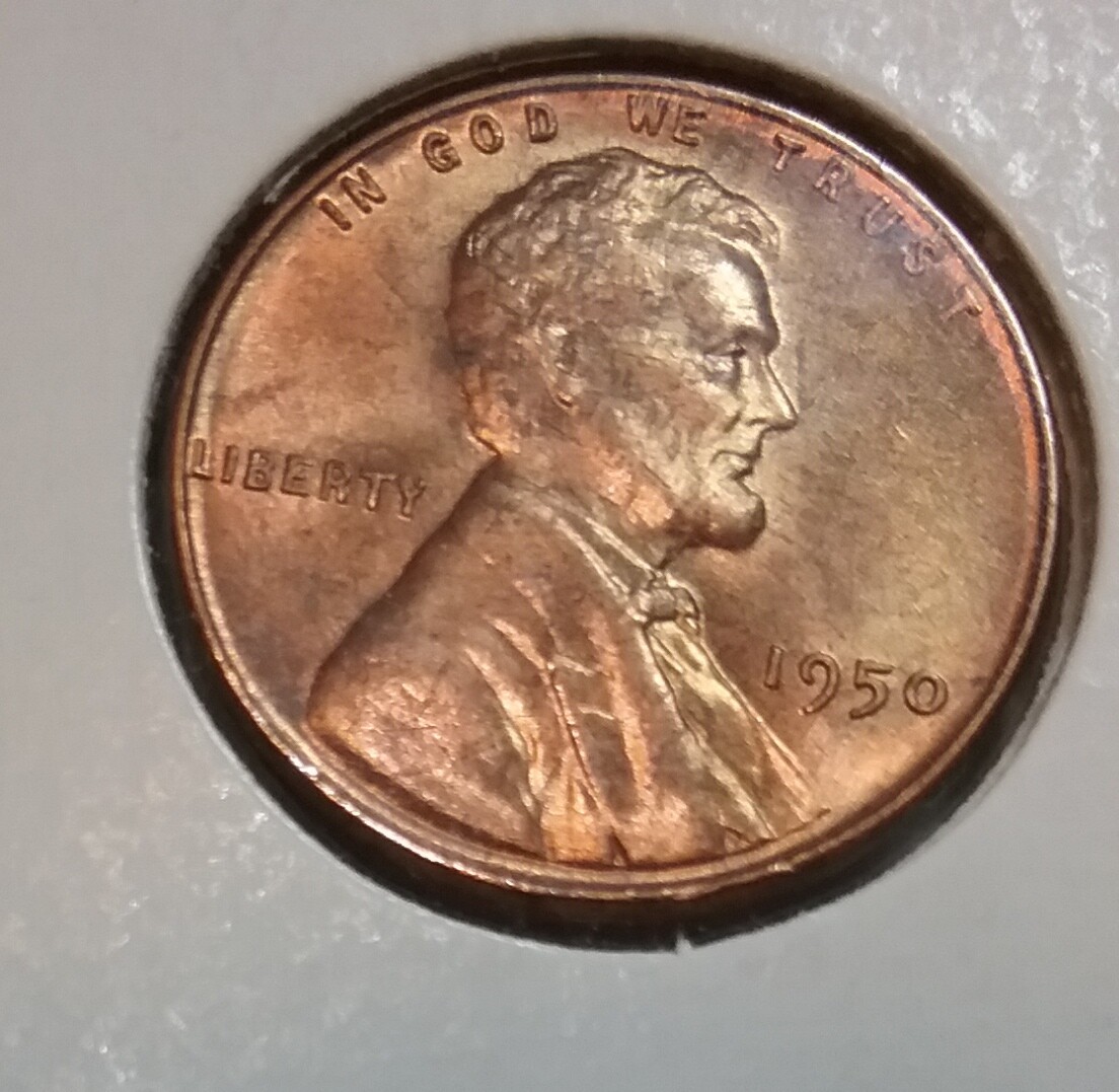1950 Lincoln Wheat Cent  P - BU - Uncirculated