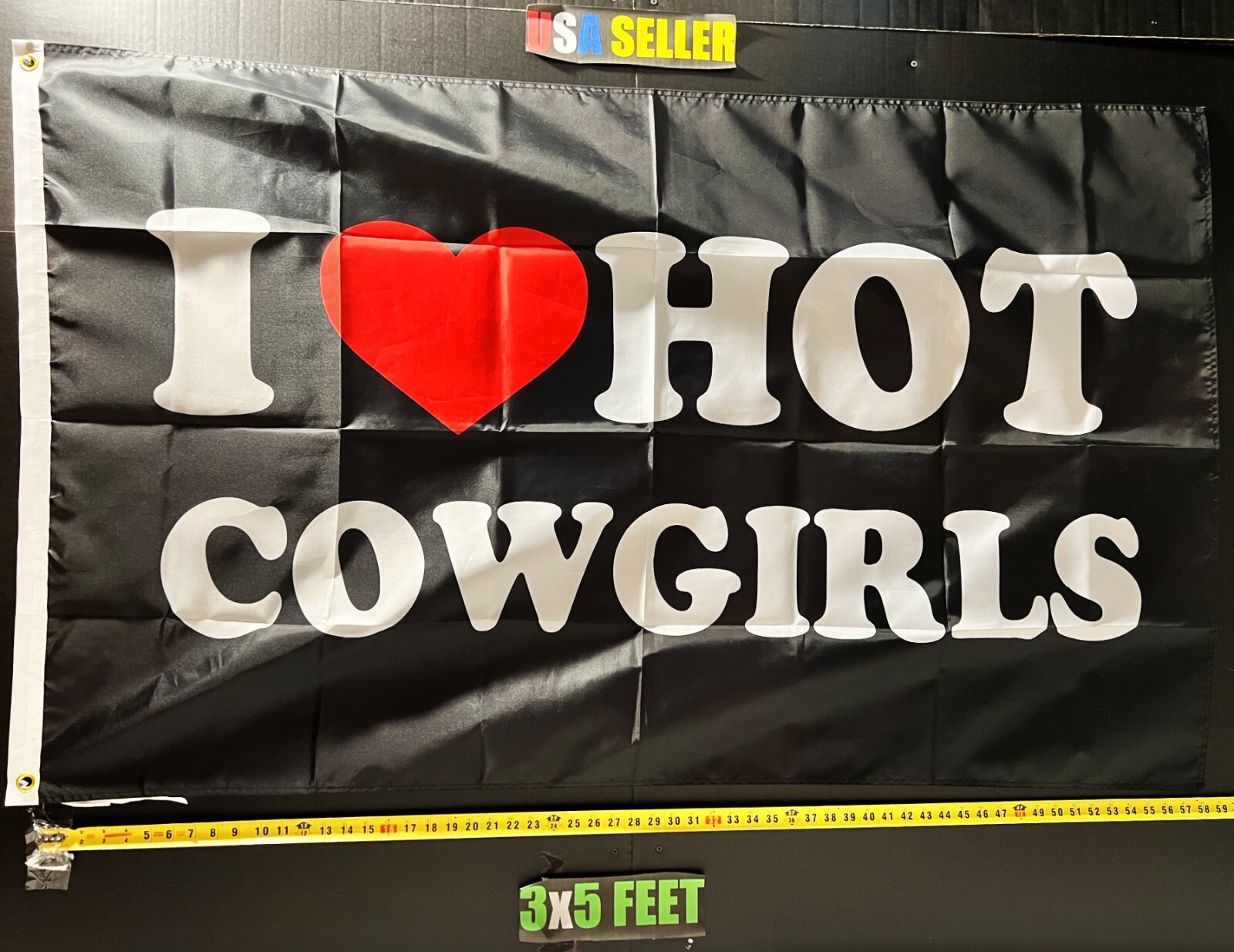 Beer Flag FREE USA SHIP Cowgirls College Man Cave Dorm Room USA Banner Sign 3x5'
