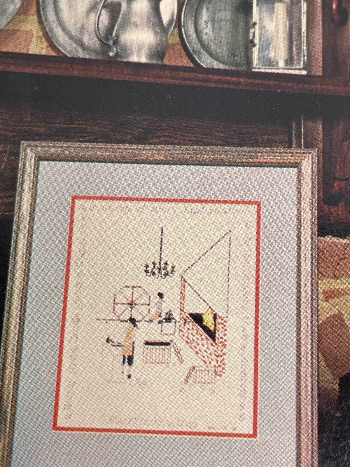 Square Stitchers Yesteryear Folks Cross Stitch Pattern