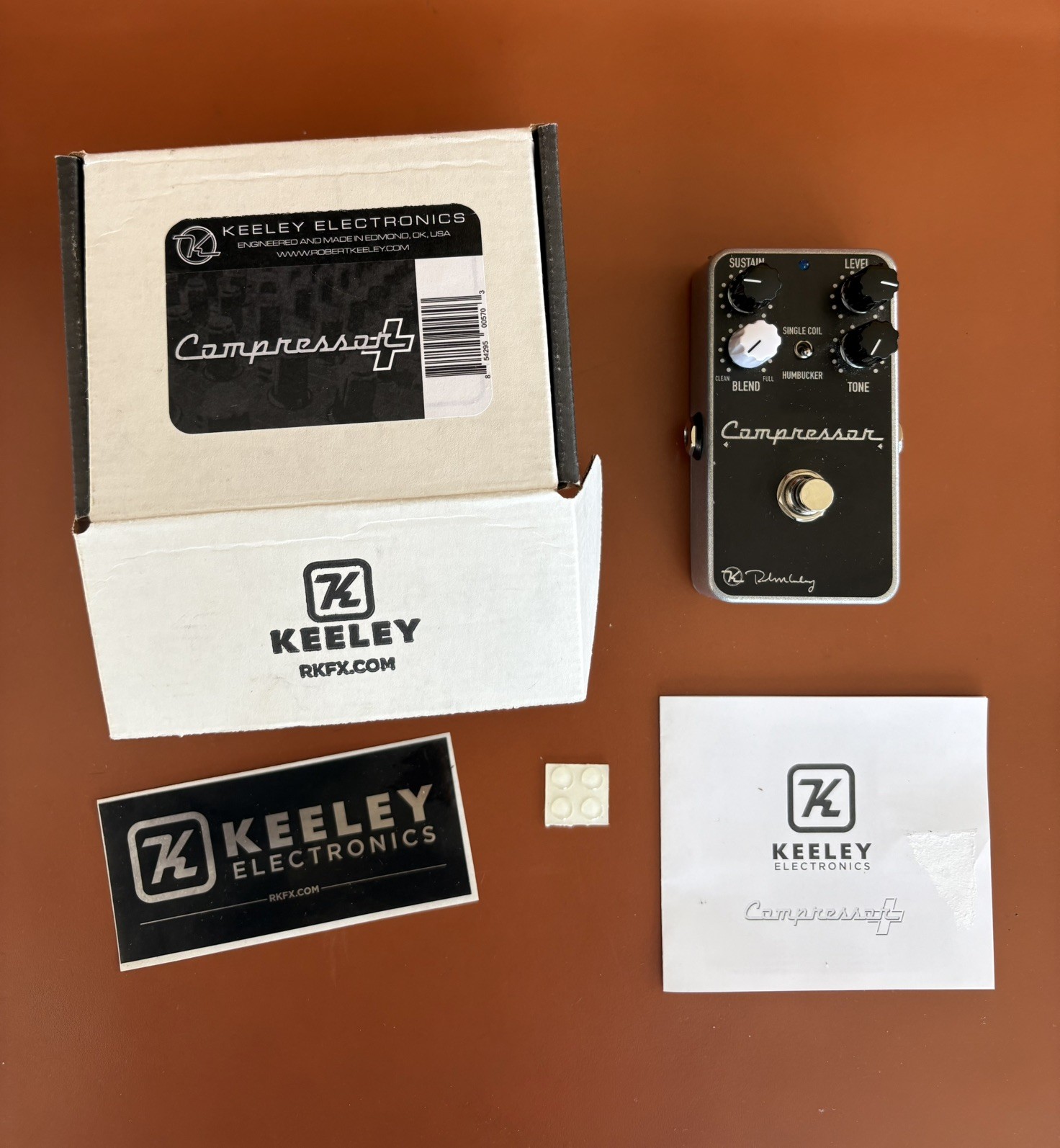 Keeley Electronics Compressor Plus Guitar Effects Pedal +