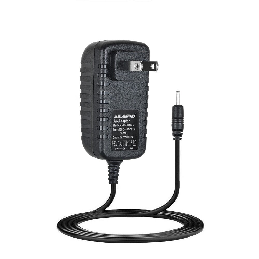 5V 2A Wall Power Charger Adapter for Kids Tablet Nabi 2 II NABI2-NV7A NABI2-NVA