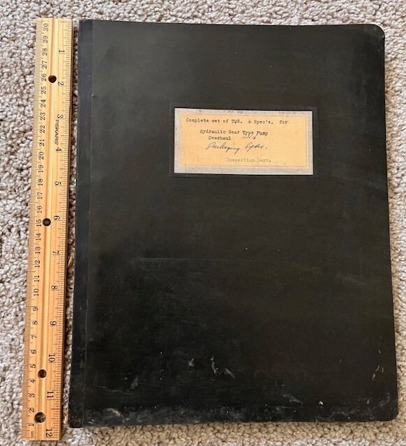 Vintage Book of 11 Overhaul Manuals 1950s era AF Technical Order Systems