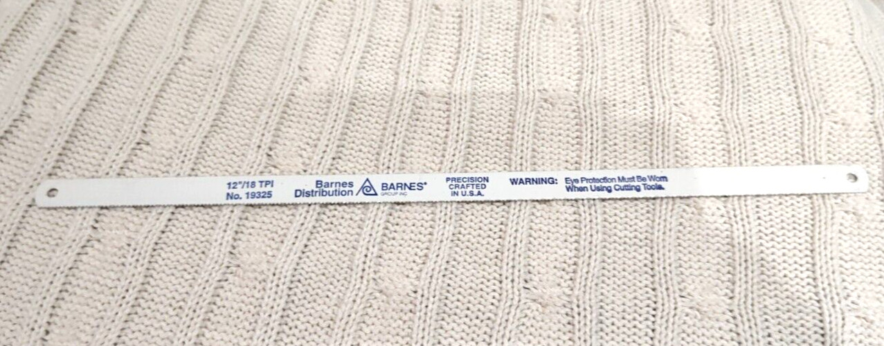 12" Barnes Distribution Saw Blade Model # 19325