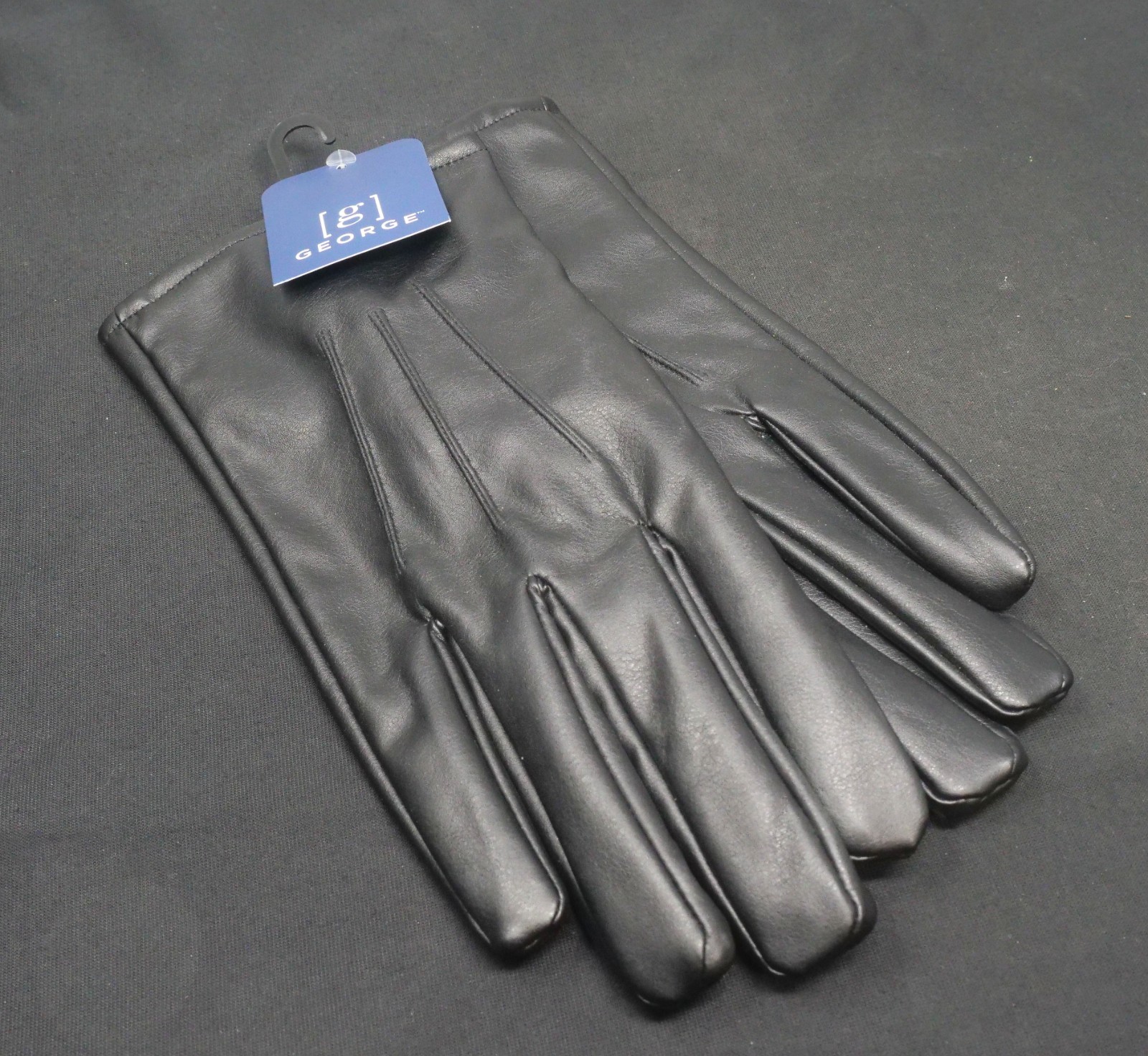 George Faux Leather Men's Gloves L/XL NEW!