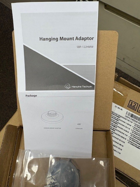 Hanwha Vision SBP-122HMW Hanging Mount