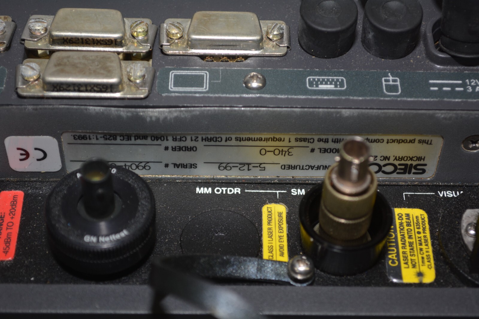 ^ Siecor OTDR Plus Multitester II (340-0) W/ 340M-36210 Module #X4031