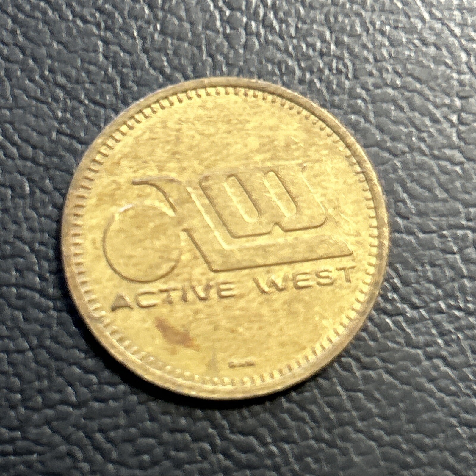 Active W. Bowling Ball Center Logo Game Video Arcade Token  F8