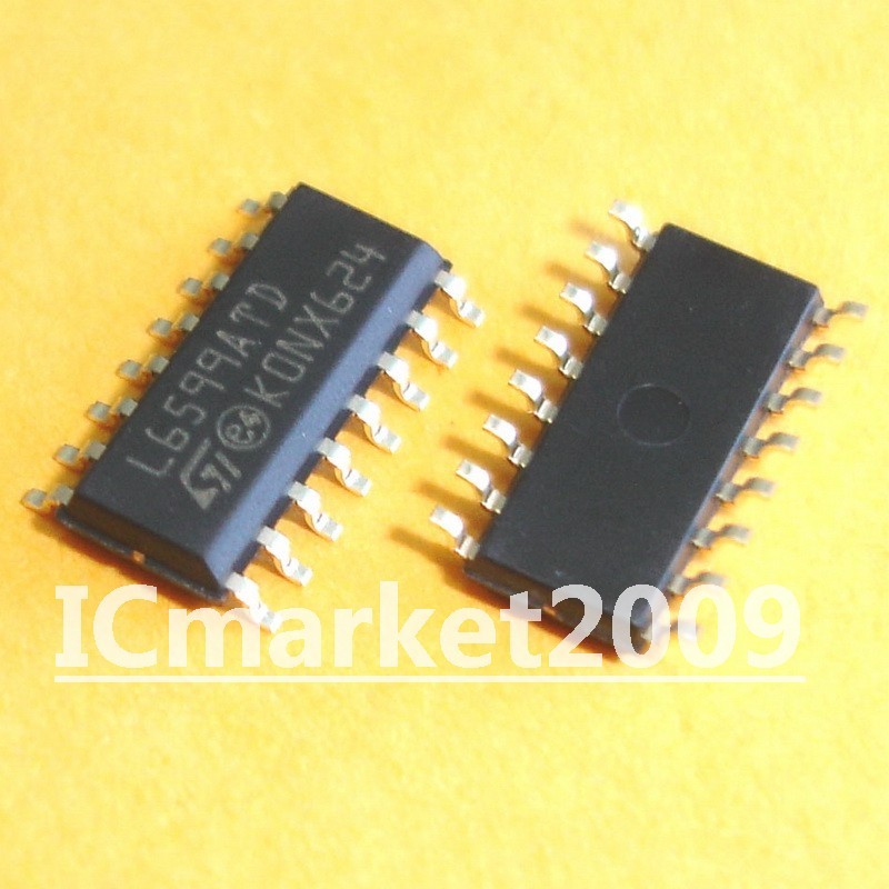 10 PCS L6599ATD SOP-16 L6599 Improved High-Voltage Resonant Controller Chip IC