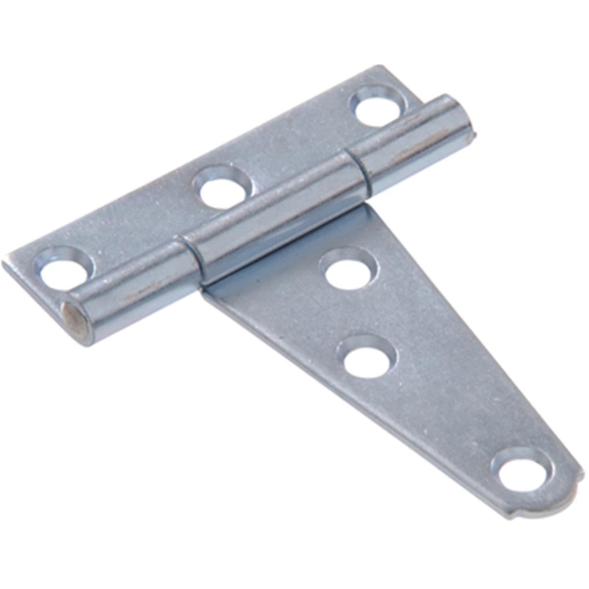 Hardware Essentials 851667 Light T-Hinges Zinc 3" -2 Pack