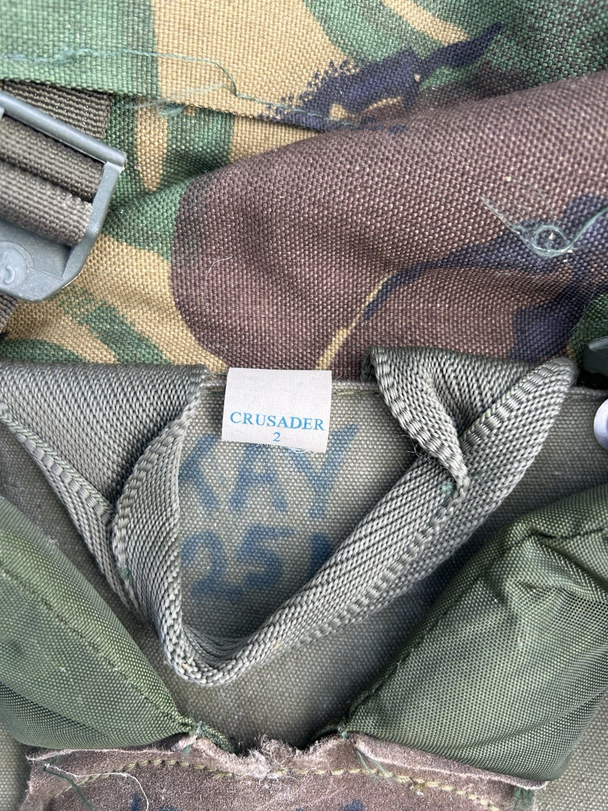 British Army 1980s DPM Berghaus Crusader 2 Bergen