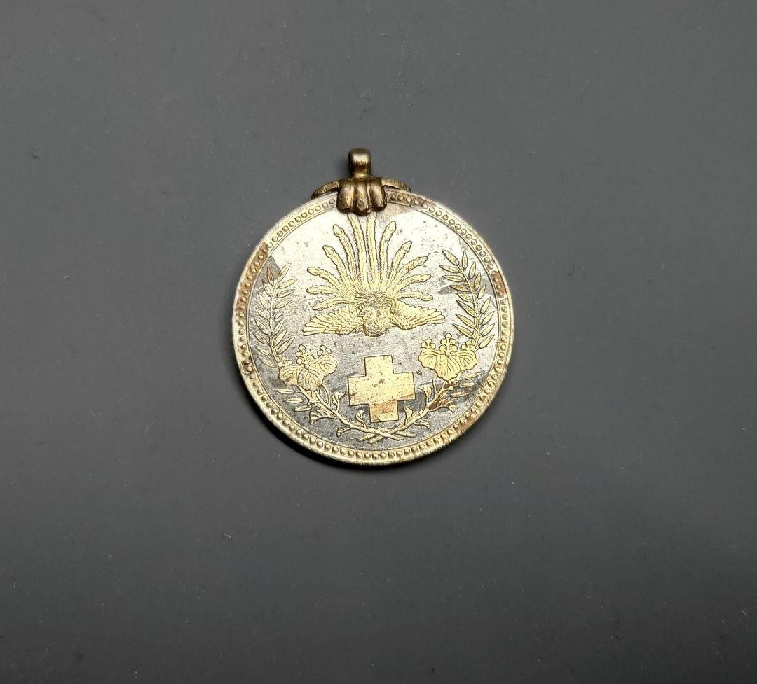 Red Cross Medal Meiji 21 Silver 925/900Please note: The title is concise, incl