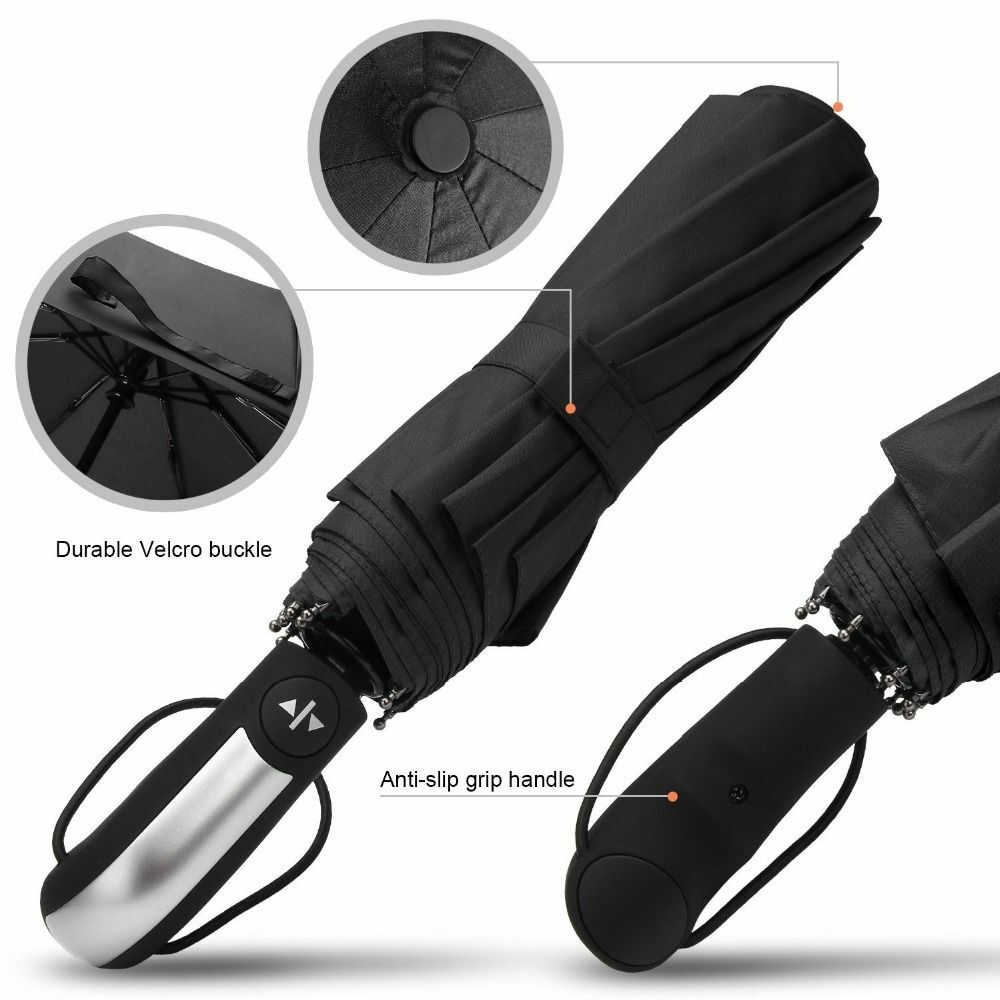 Automatic Umbrella Unisex Wind Resistant Folding Luxury Large Windproof Strong