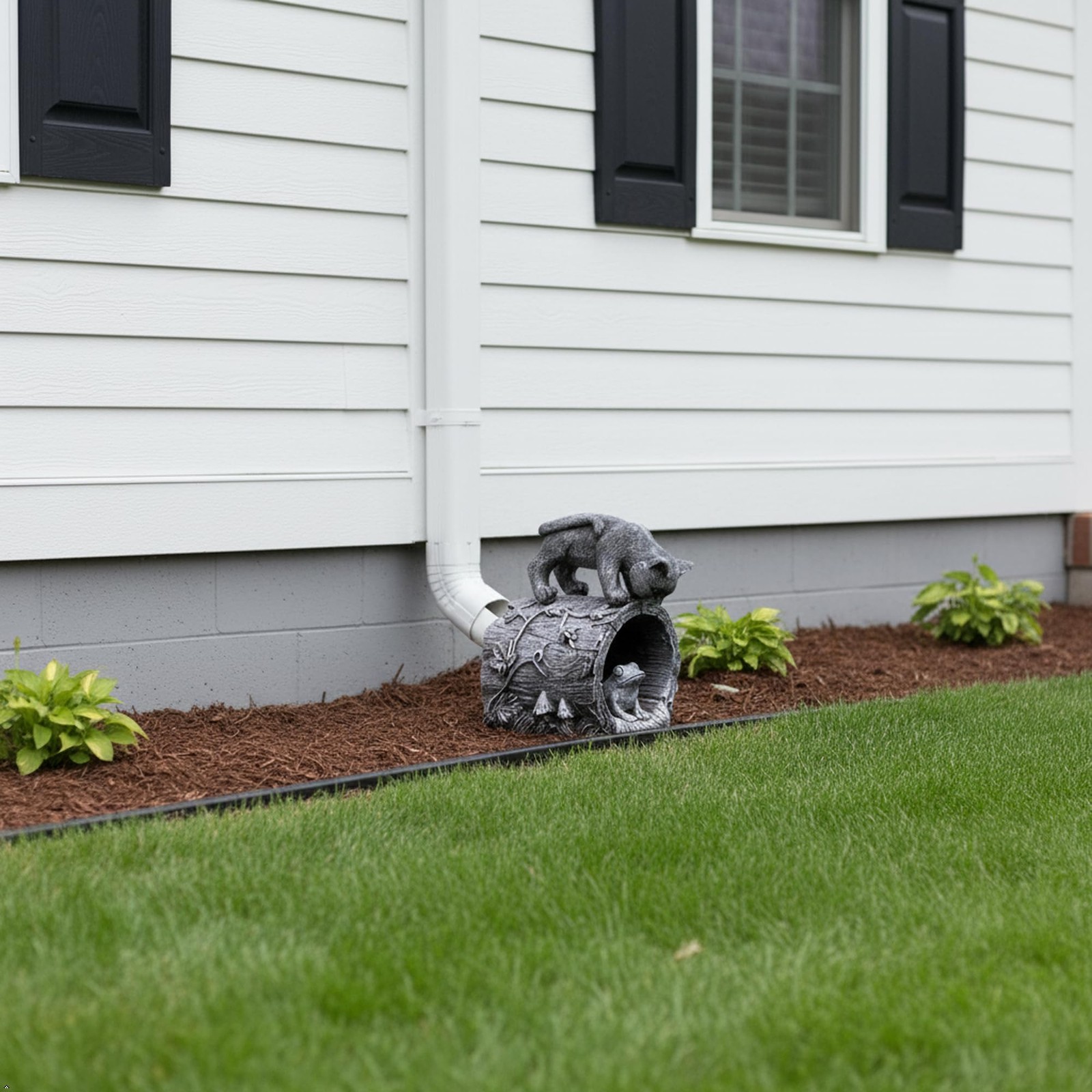 Gutter Downspout Extension Downspout Splash Block Downspout Diverter Garden...