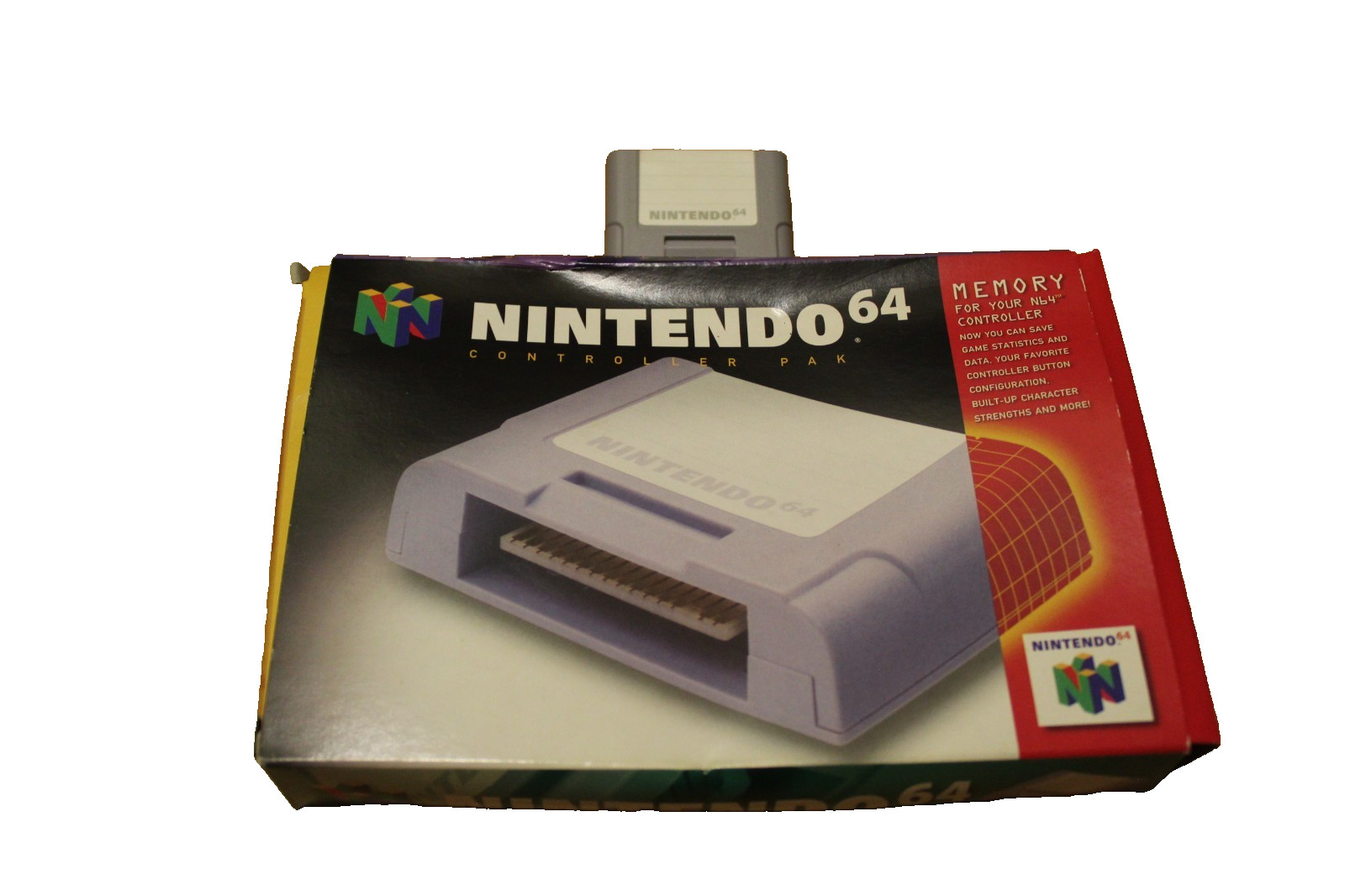 Nintendo 64 N64 Memory Card Controller Pak Cartridge + Box
