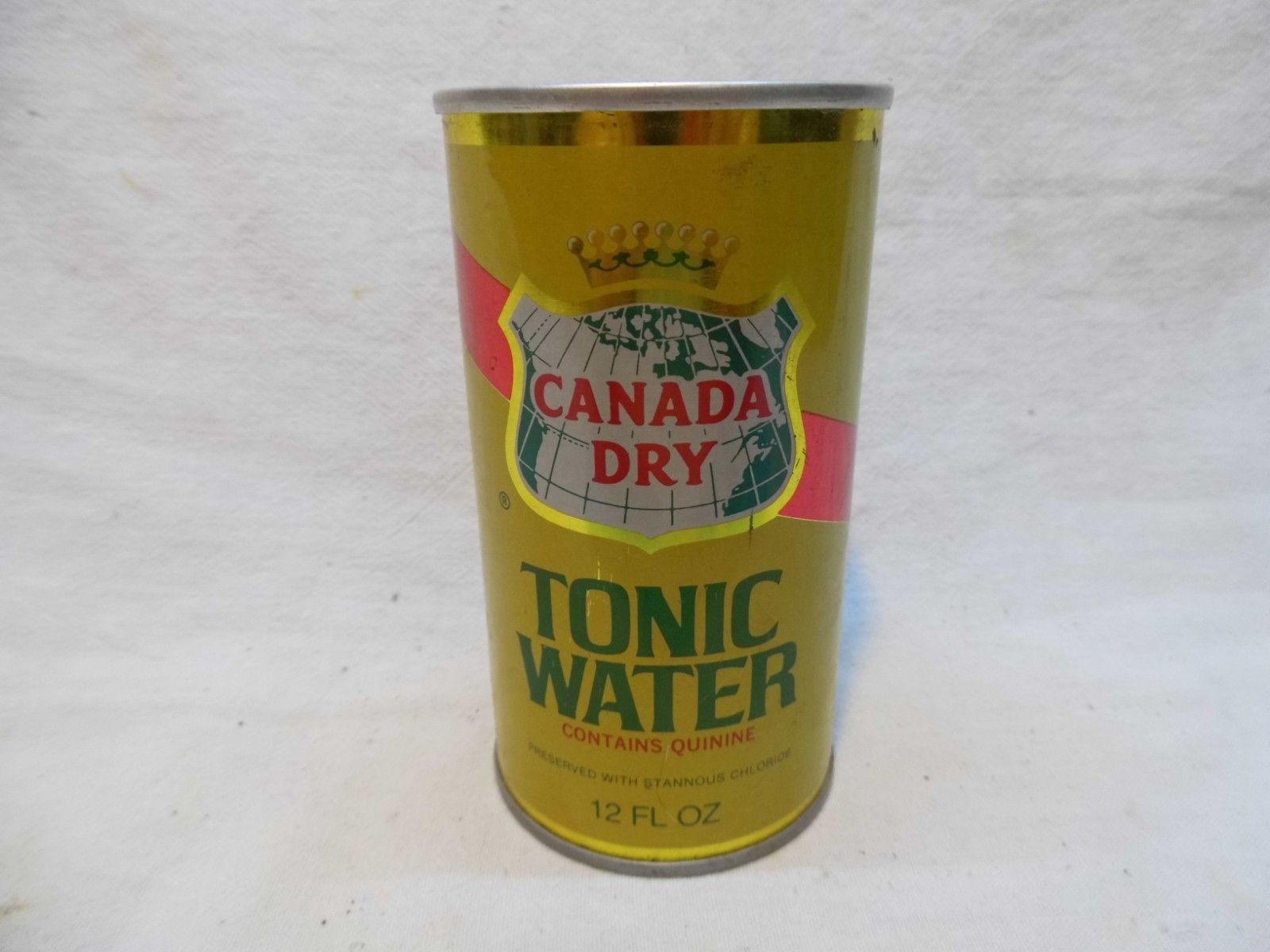 CANADA DRY TONIC WATER SODA CAN~CANADA DRY CORP. MAYWOOD. ILL #84