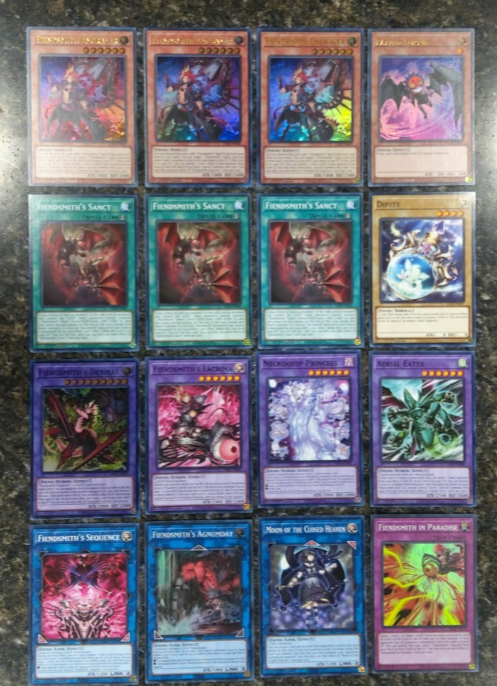 Fiendsmith DECK CORE Engraver Sequence Fiendsmith's Sanct Desirae Lacrima