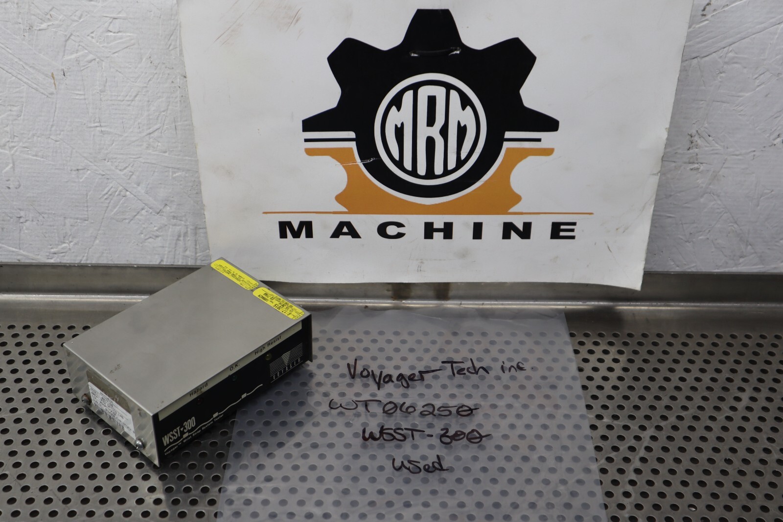 Voyager Tech WSST-300 Wrist Strap System Tester Used With Warranty