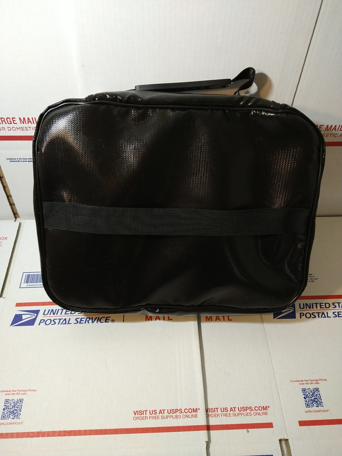 Safe Lock 2000℉ Fireproof File Organizer Bag 3-Layer File Storage Shoulder Strap